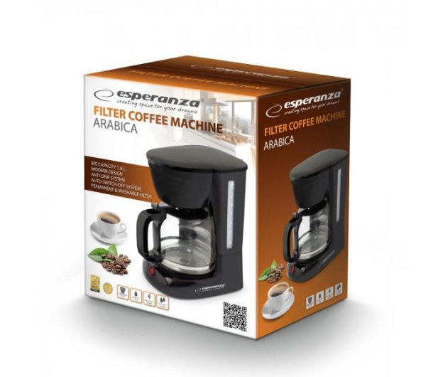 Esperanza Arabica EKC005 czarny - 1075435 - zdjęcie 2